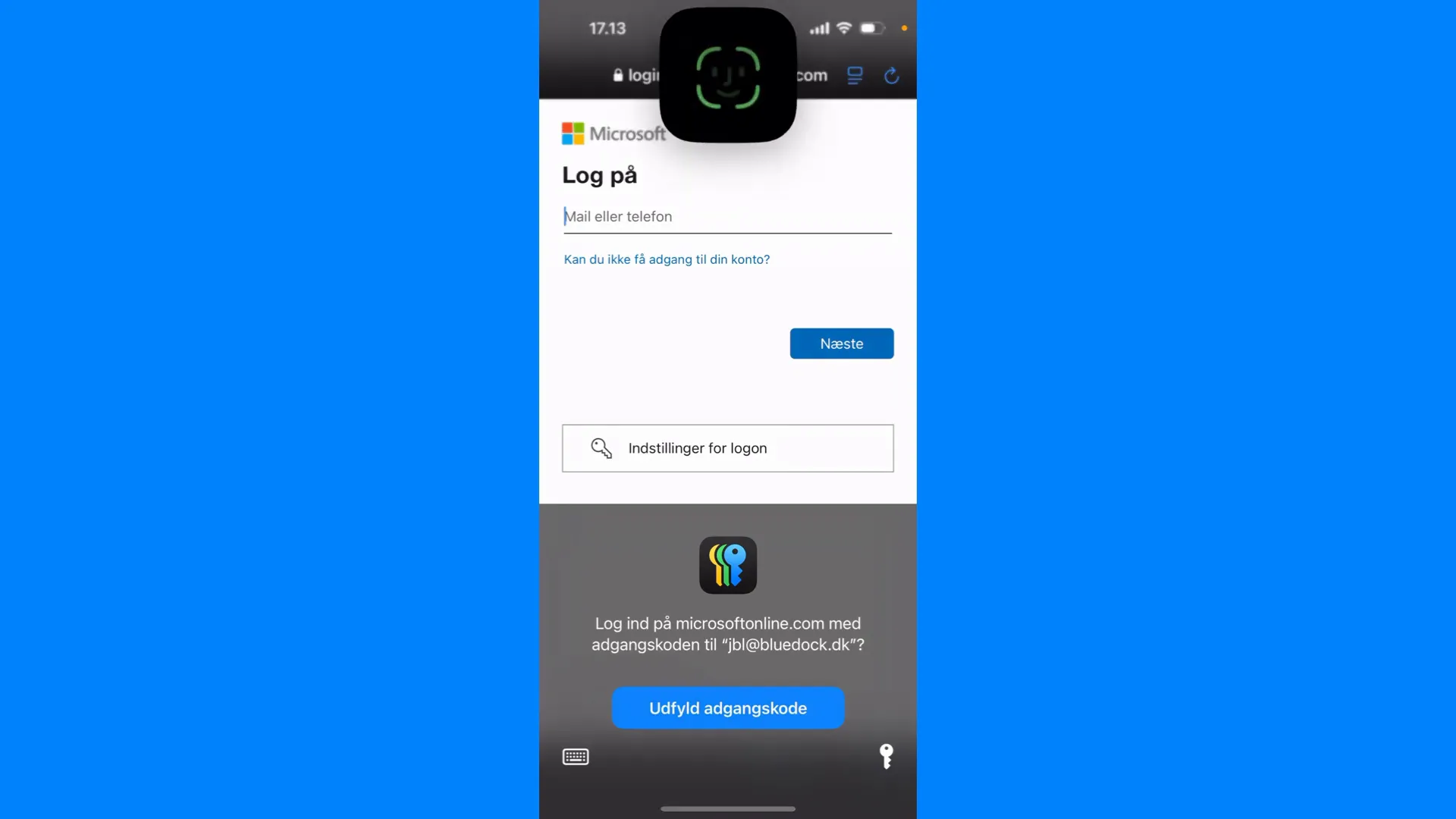 Automatisch inloggen op app