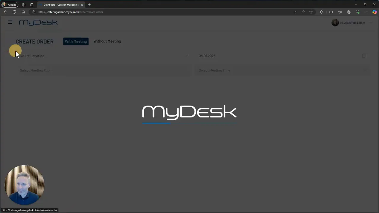 Opening van Mydesk.dk cateringbeheerder