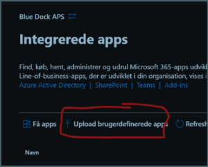 Skærmbillede fra den oprindelige guide