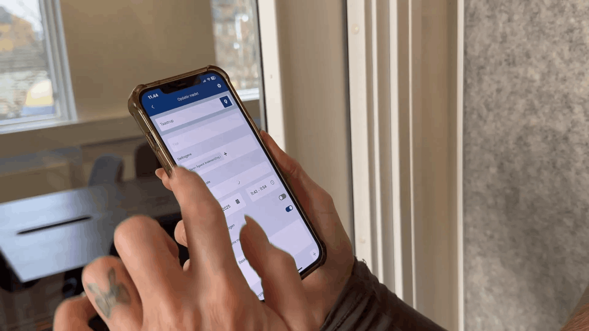 Der Eingang zur MyDesk-App