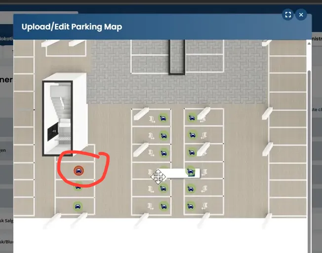 Håndtering af parkeringspladser i MyDesk