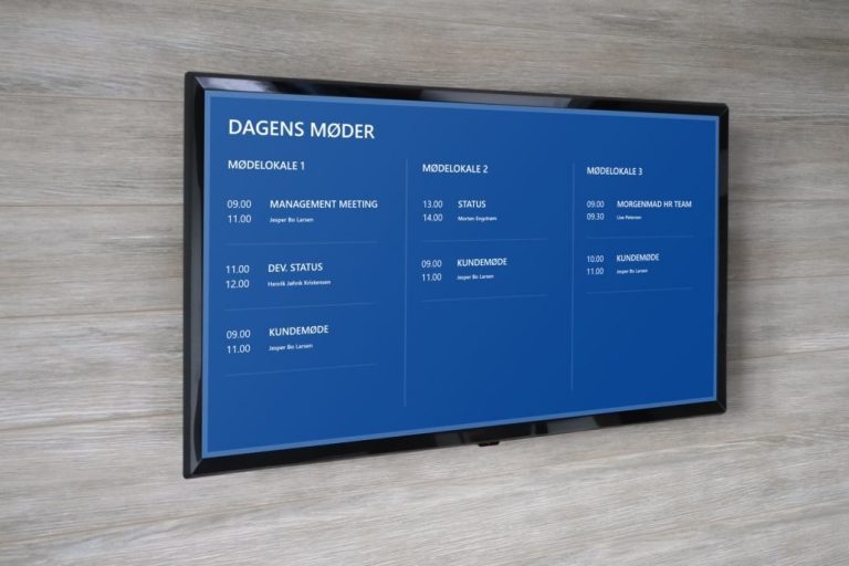 MyDesk infoscreen