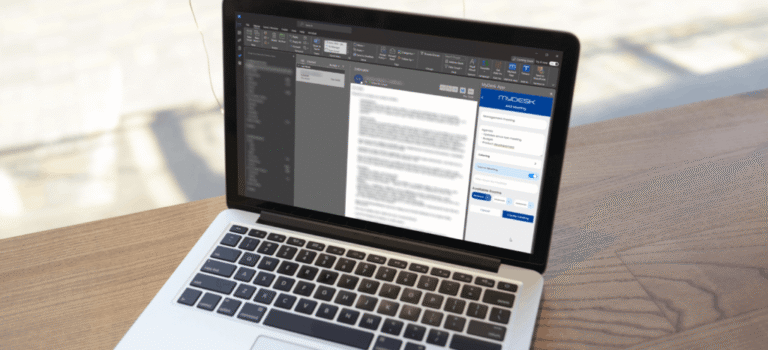 MyDesk Outlook integration