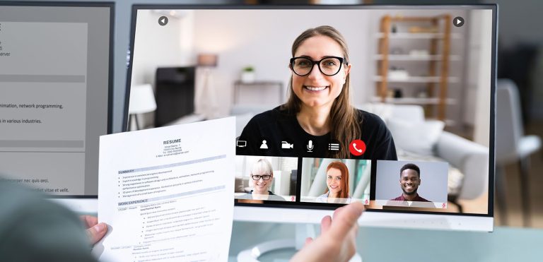 Hybrid workplace - Teams meeting