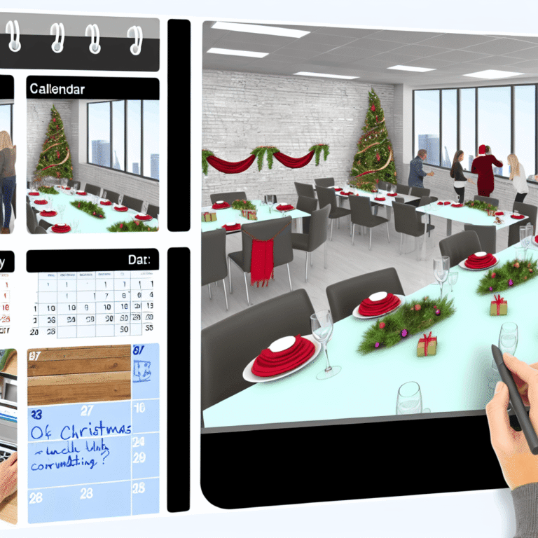 Sådan undgår du panik: Booking af kontorplads til julefrokosten!