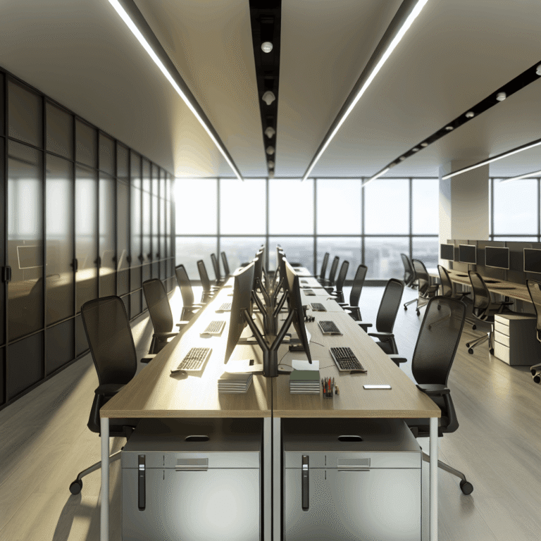 Hot desking kontorpladser