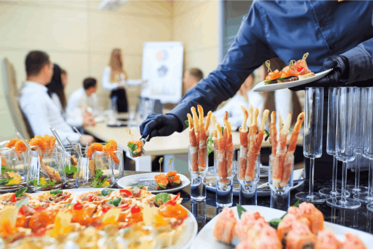 buffet til møde